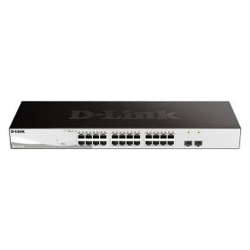 D-LINK DGS-F1210-26PS-E 24 PORT GIGABIT 2X1GB SFP LAYER2 YÖNETİLEBİLİR 250W POE SWITCH