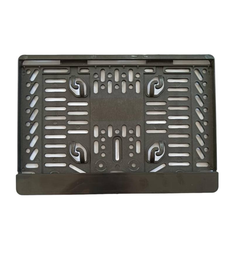 Çıtalı Kare Plastik Plakalık Motosiklet Plaka Altlığı 25x16cm