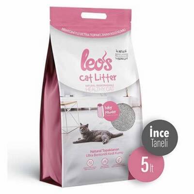 Cat Litter Baby Powder Kokulu İnce Taneli Kedi Kumu 2x5 Lt