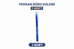 Pensan Büro Tükenmez Kalem 1.0 mm Mavi 1 Adet