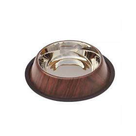 ASR(W) 96 Oz Bambu Desenli Kedi ve Köpek Mama Su Kabı
