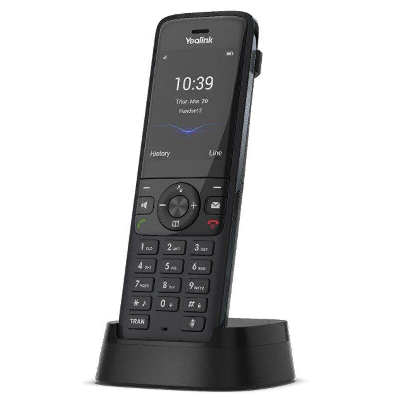 YEALINK W78H 2.4 INC RENKLİ EKRAN HD SES GÜRÜLTÜ ENGELLEME TİTREŞİM SIP IP DECT TELEFON