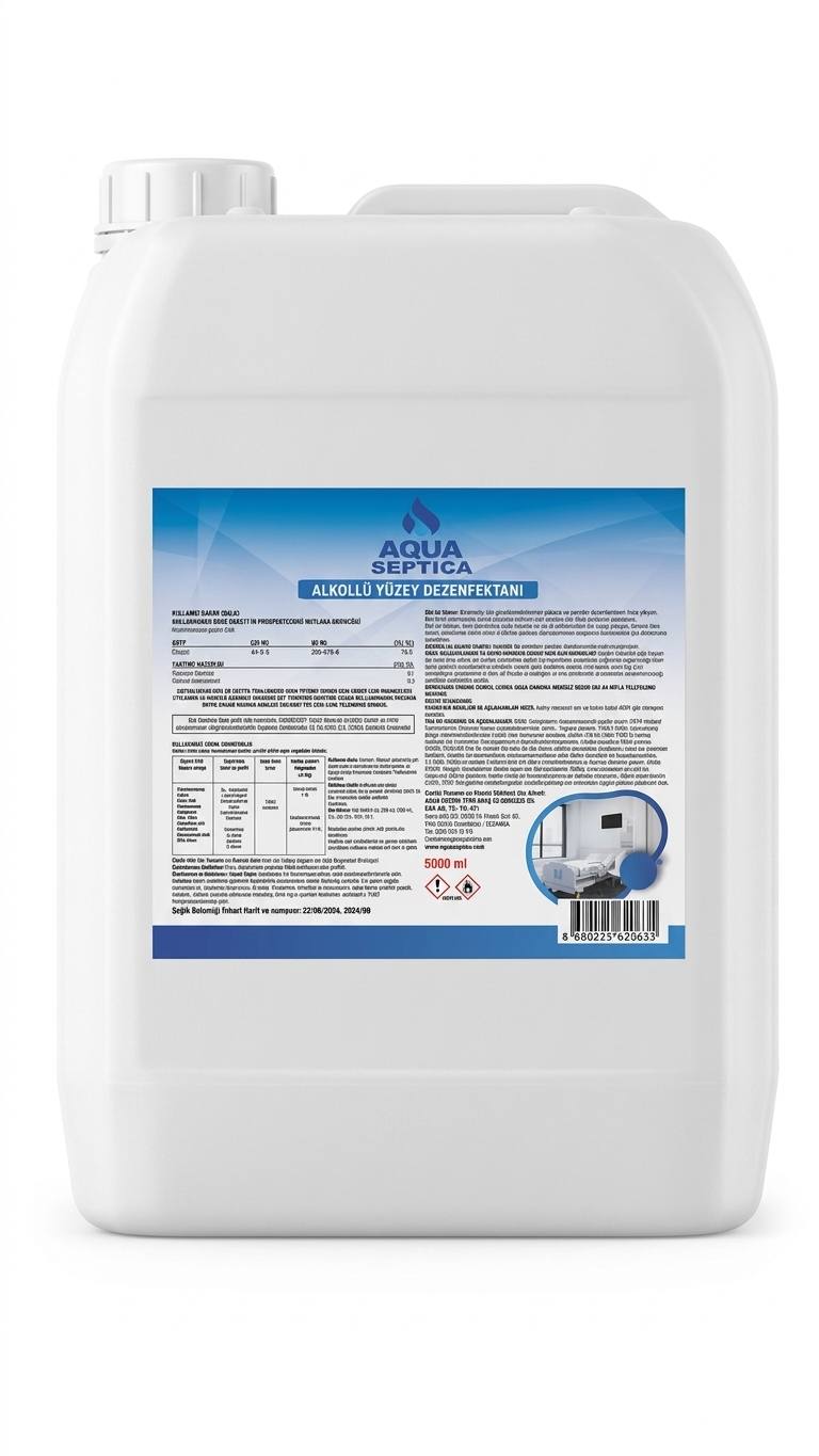 Septica Alkollü Yüzey Dezenfektanı 5 Litre