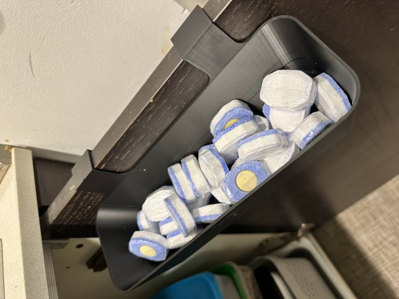 3D Baskı Çok Parçalı Mutfak Düzenleyici Dolap İçi Organizer Seti