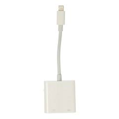 APR22 Iphone Otg 2in1 - Beyaz