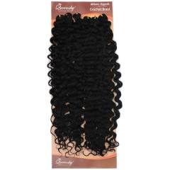 QueenSky Afro Dalgası Saç - 75cm - 240gr - Siyah