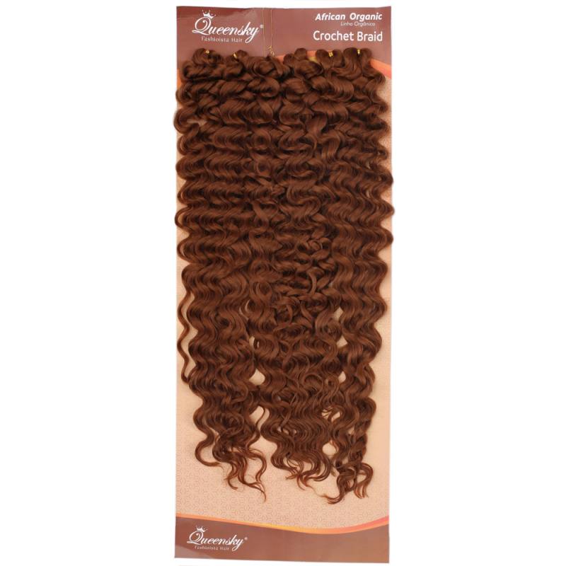 QueenSky Afro Dalgası Saç - 75cm - 240gr - Bakır