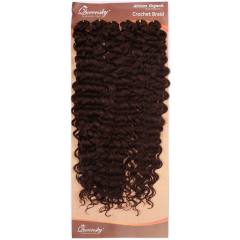 QueenSky Afro Dalgası Saç - 75cm - 240gr - Kahverengi
