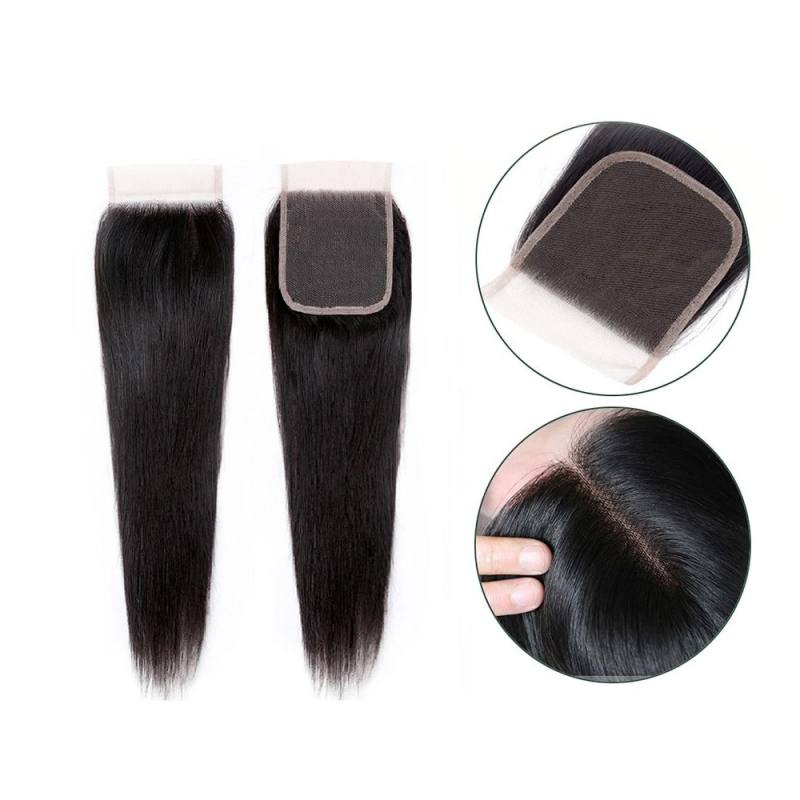 Peruk Tepesi Doğal Renk (Closure) 12inch