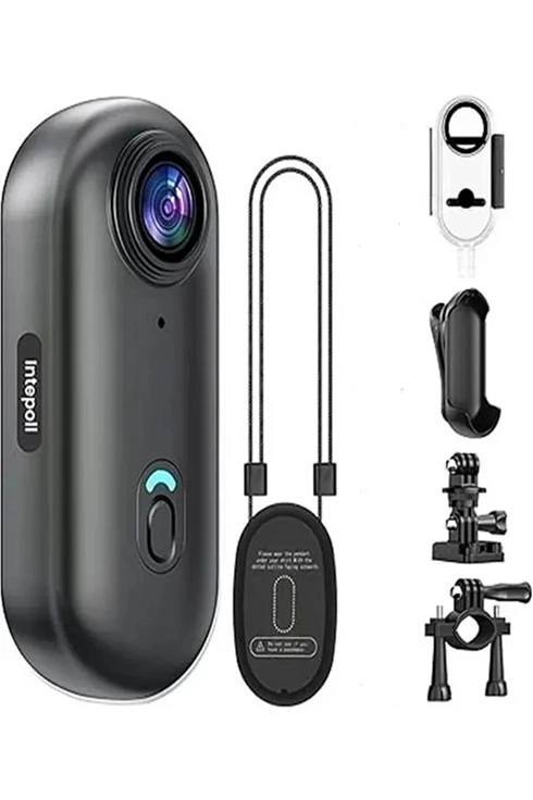 Mini 4k Wıfı Aksiyon Kamerası Vücut Kamerası Giyilebilir Video Kaydedici