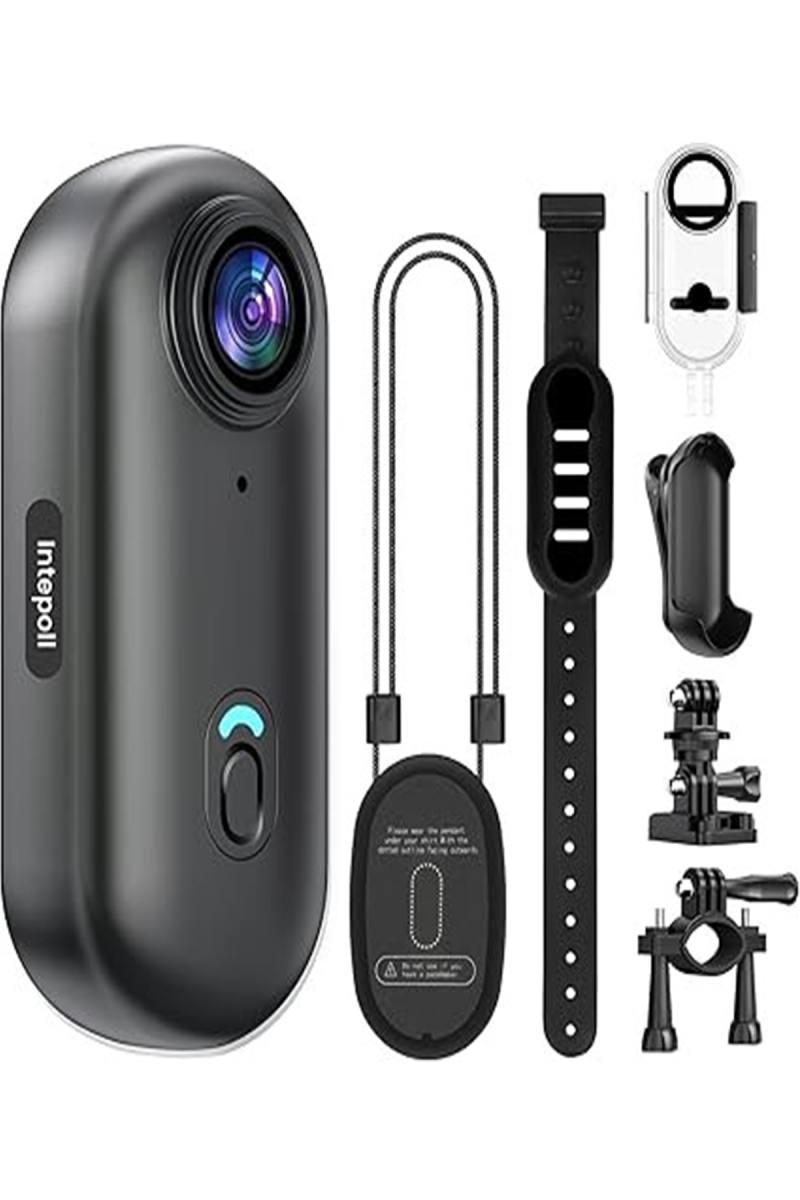 Mini WIFI Aksiyon Kamerası 1080P Taşınabilir Vücut Kamerası Giyilebilir Video Kaydedici IPX7 Su Geçirmez