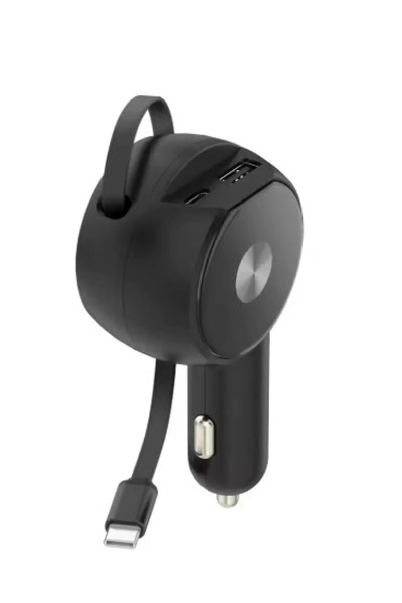 Süper Hızlı Araç Şarj Cihazı 60W Adaptör Çakmaklık Girişli