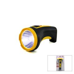 10W Tek Led Bombeli Gövde Fiş Şarjlı El Feneri Uzun Mesafeli Kambur