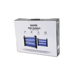 2 Ledli Sinek Öldürücü Cız Makine 4W - 2000V 30M2 Etkinlik Alanı AS-A28