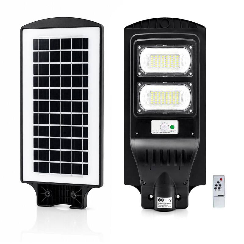 200W - 6500K Solar - Güneş Enerjili Sokak Lambası - Armatür Sensörlü Bahçe-balkon-sokak ARS-348965
