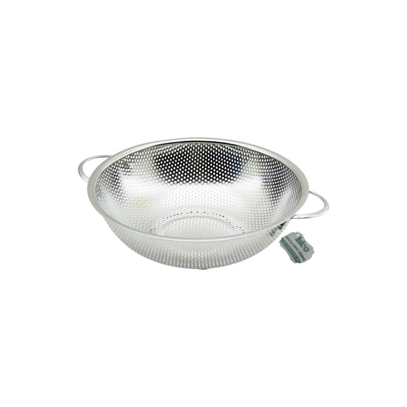 25CM Metal Kulplu Çelik Sepet Süzgeç İnce Tel Ayaklı