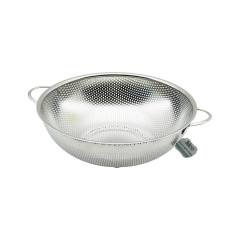 28CM Metal Kulplu Çelik Sepet Süzgeç İnce Tel Ayaklı
