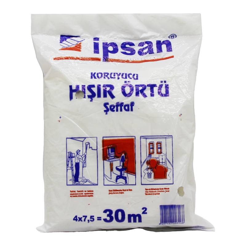 30-M2 = 4X7.5MT Hışır Şeffaf Koruyucu Örtü