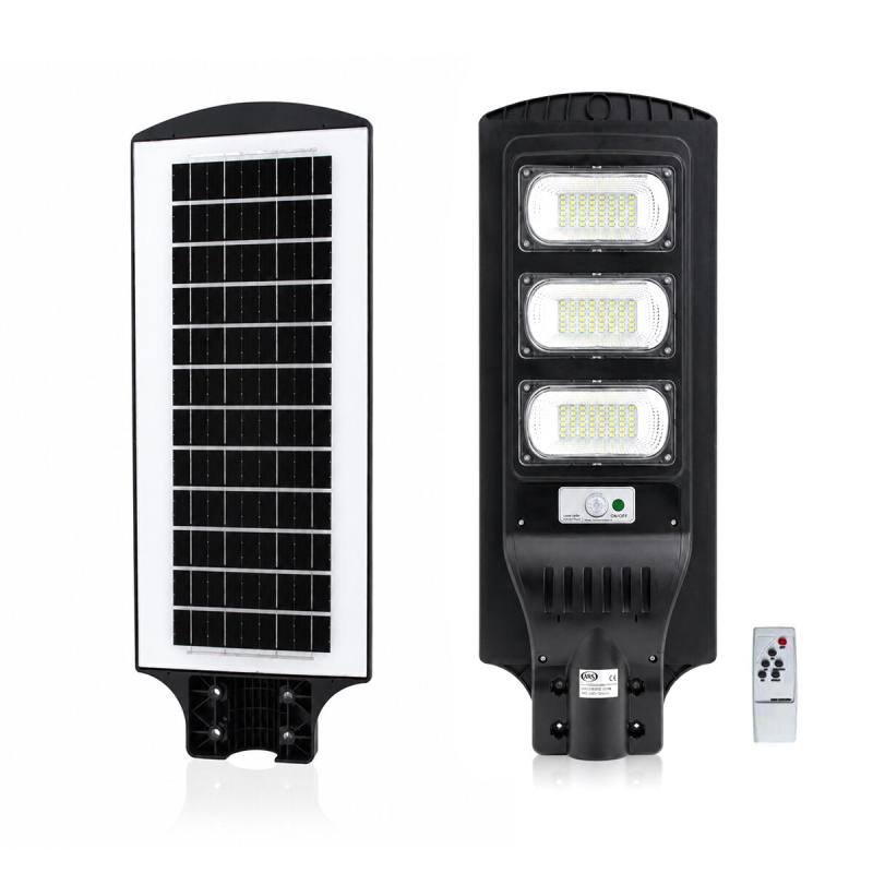 300W - 6500K Solar - Güneş Enerjili Sokak Lambası - Armatür Sensörlü Bahçe-balkon-sokak ARS-348966