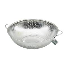 31CM Metal Kulplu Çelik Sepet Süzgeç İnce Tel Ayaklı