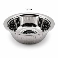 32CM Kulpsuz Paslanmaz Metal Sepet Süzgeç