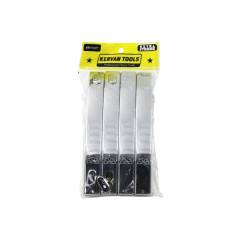 4PCS = 2TKM Plastik Krom Kaplama Duşakabin Kolu 10MM