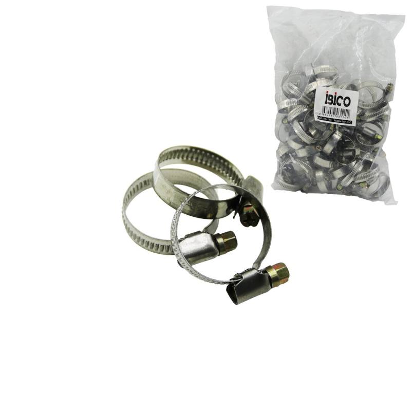 50 Adet 20-32MM Metal Hortum Kelepçe Tork Ayarlı - Ayarlanabilir Klips