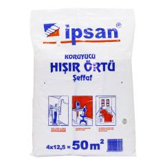 50-M2 Hışır Şeffaf Koruyucu Örtü