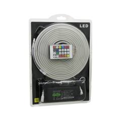 5MT Kumandalı - Adaptörlü Neon Şerit Led 12V