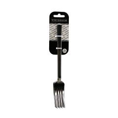 6 Parça Eko Çubuk Sade Metal Yemek Çatal 2MM