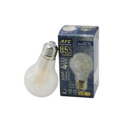 ATC-A60-SS Vintage Sosoft Filament 4W Led Ampul Lamba E27 Kırılmaz Plastik Cam 400 Lümen 2200K 25.000 Saat