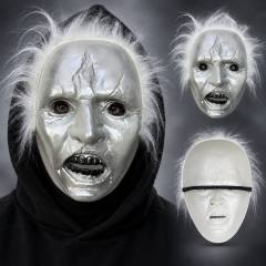 Beyaz Saçlı Michael Myers Plastik Karakter Maskesi