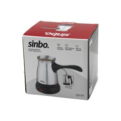 Çelik Elektrikli Cezve Türk Kahve Makinesi - 6FİNCAN=500ML 360 Derece Kablosuz Kullanım Katlanır Kulp 600W SCM-2991