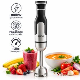 Çubuk El Blender Çelik Uçlu Dc Motor - 1000W SHB-7512