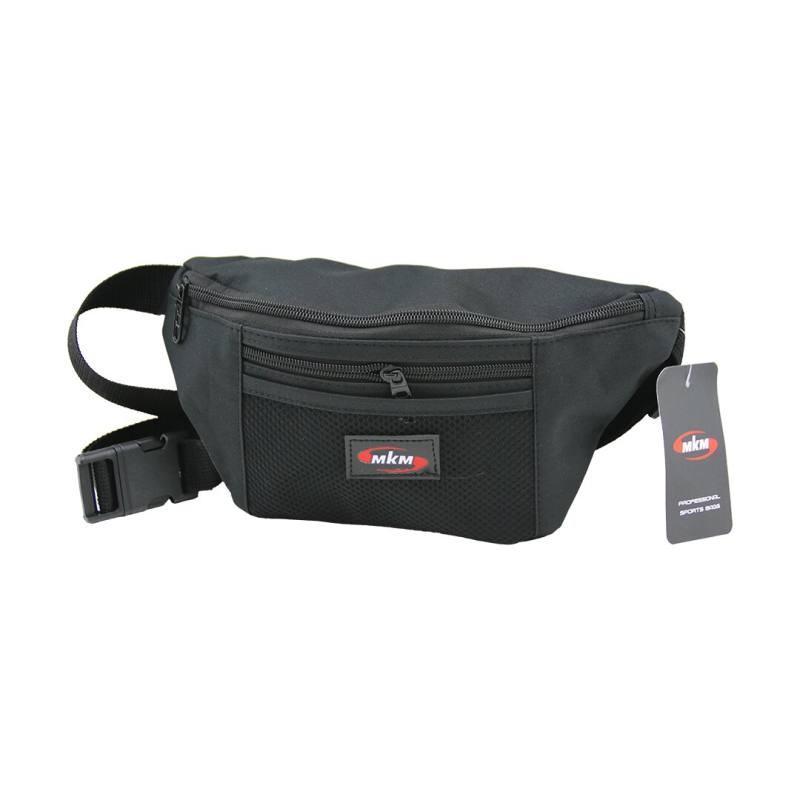 Freebek Bel Çantası 3 Fermuarlı Bölme + 1 Fileli Açık Bölme 10 X 11.5 X 25CM