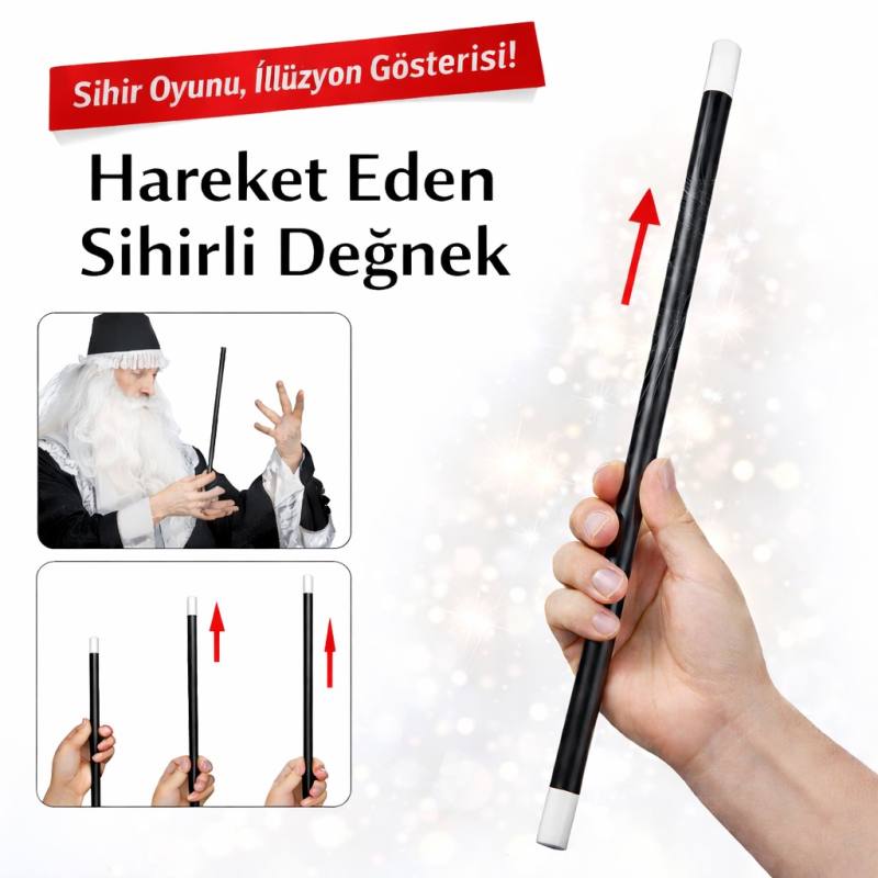 Hareket Eden Sihirli Değnek Çubuk 24 cm