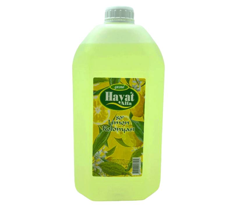Hayat 5LT Limon Kolonya Bidon