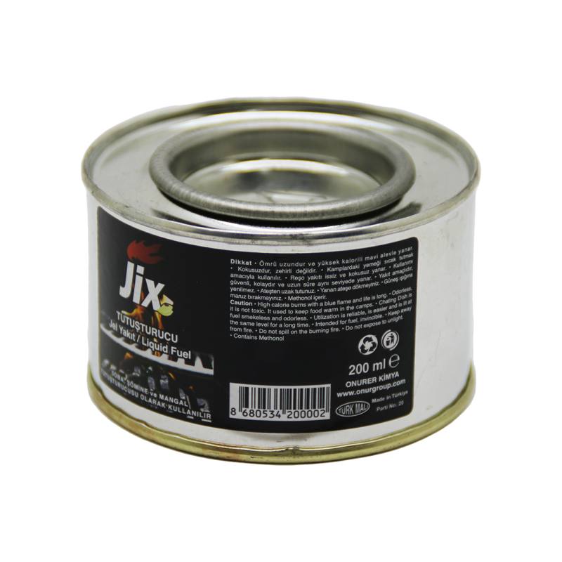 Jix Tutuşturucu 200ML Teneke Jel Yakıt