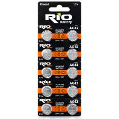 LR-44/357 Düğme Pil Alkalin 1.5V 10LU Kart AG13