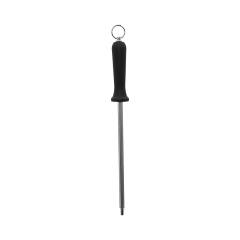 Metal Bilezikli Yuvarlak Masat - Bıçak Bileme Metal Asma Halkalı 30CM