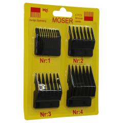 Moser 4 Parça Makine Tarak Set