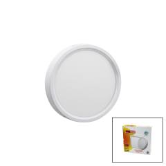 Nisaluce EPL-18SÜ 18W Beyaz Metal Kasa Sıva Üstü Yuvarlak Led Slim Panel 1260LM BEYAZ=6500K 30.000 Saat Ömür