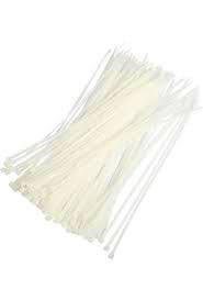 Plastik Çırt Kelepçe 100 Parça Beyaz 3.6X200MM.