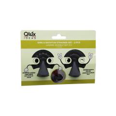 Qlux L-00962 2PCS Lavabo Süzgeç Set