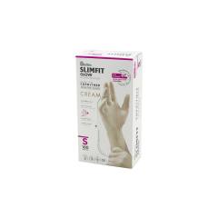 Reflex Slimfit Glove KOD-030 S Krem Pudrasız Muayene Eldiven 100LÜ
