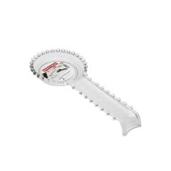 Şeffaf - Plastik Boncuklu Kepçe Kaşık Çırpıcı Altlık