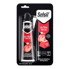 Selsil Montaj Yapıştırıcı Beyaz Ultra Tack 50ML