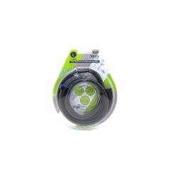 Siyah - Örgülü Duş Hortumu 150CM Vakumlu Ambalaj
