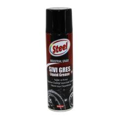 Steel ST-1304 Sıvı Gres Sprey 200ML Yağlar - Korur - Isıya Dayanıklı