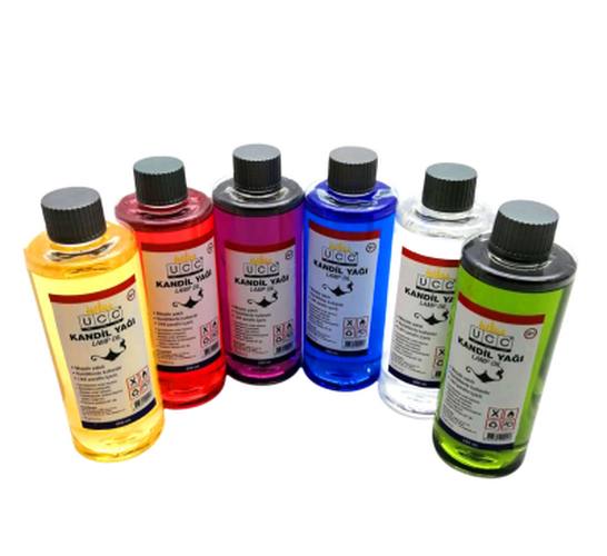 Ucc Renkli Mix 250ML Kandil Yağı